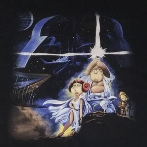 2007 Family Guy "blue harvest" starwars t-shirt. XL.